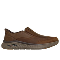 Skechers Arch Fit Crosser - Oak Casual Shoe - Brown