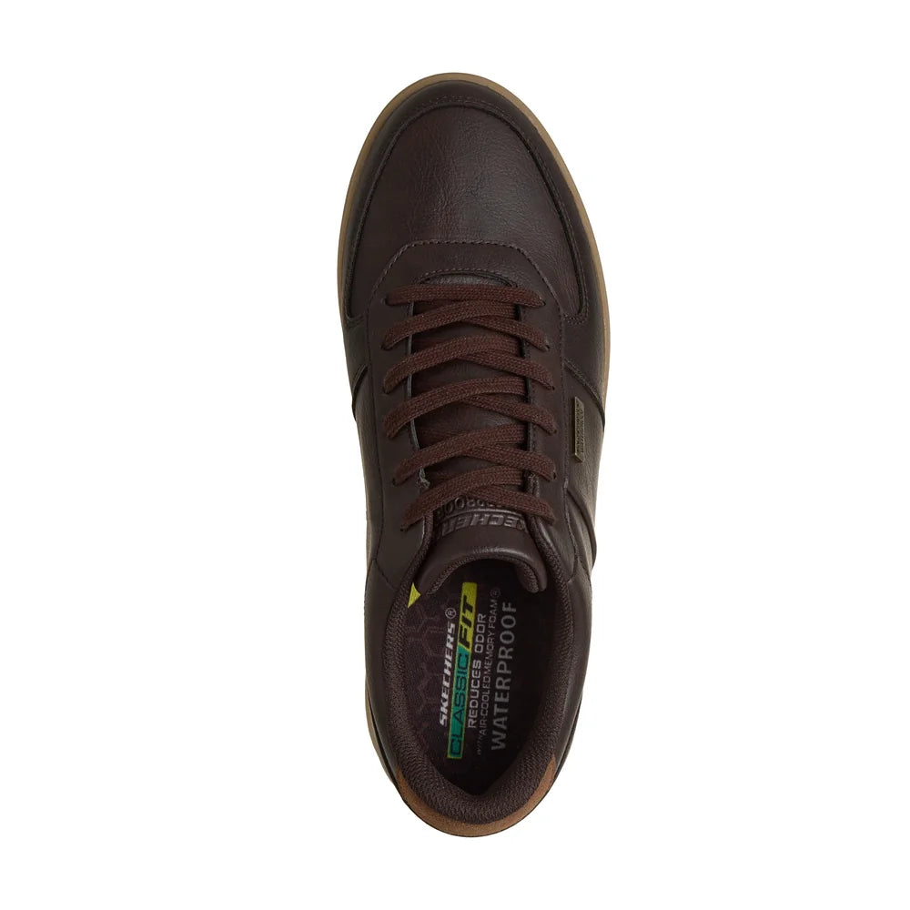 Skechers Palmiro - Monty Casual Shoe - Chocolate Brown