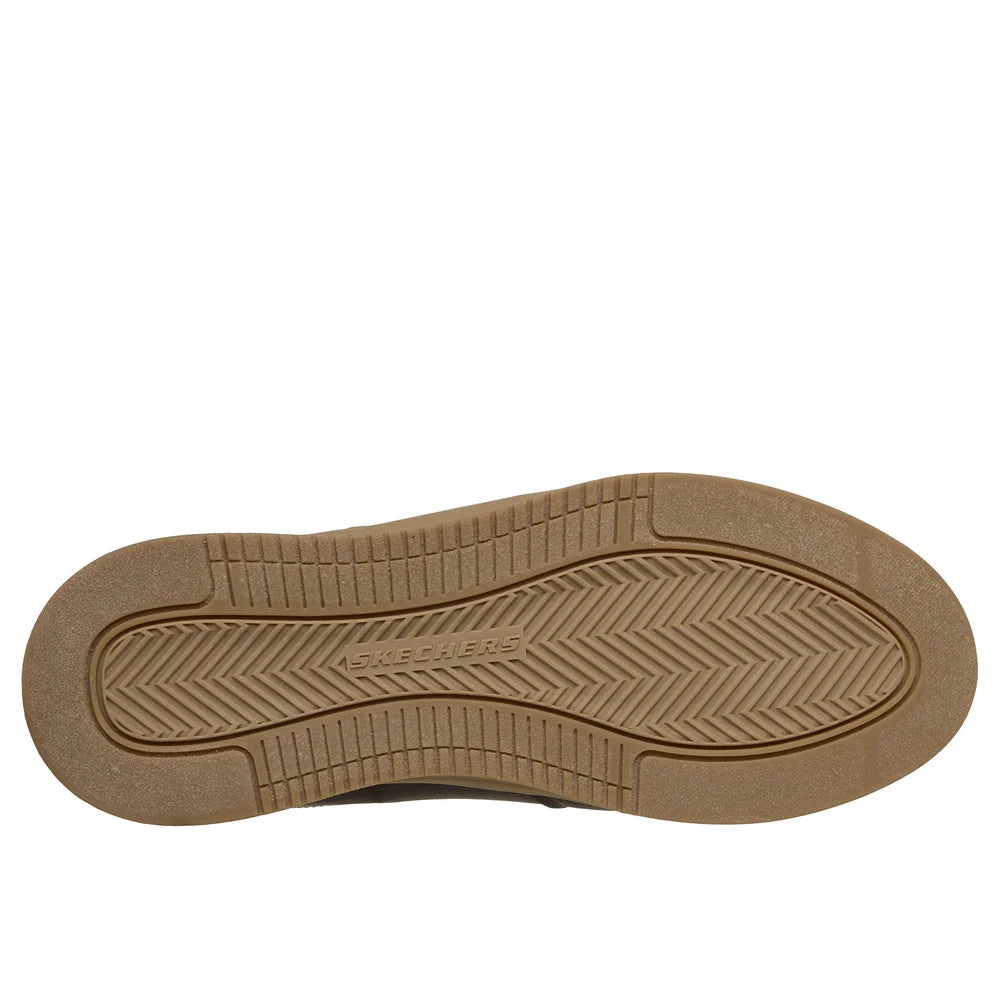 Skechers Palmiro - Monty Casual Shoe - Chocolate Brown