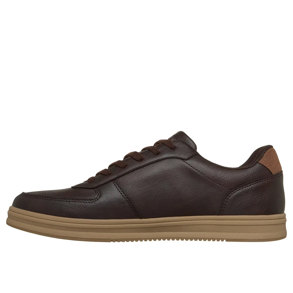 Skechers Palmiro - Monty Casual Shoe - Chocolate Brown