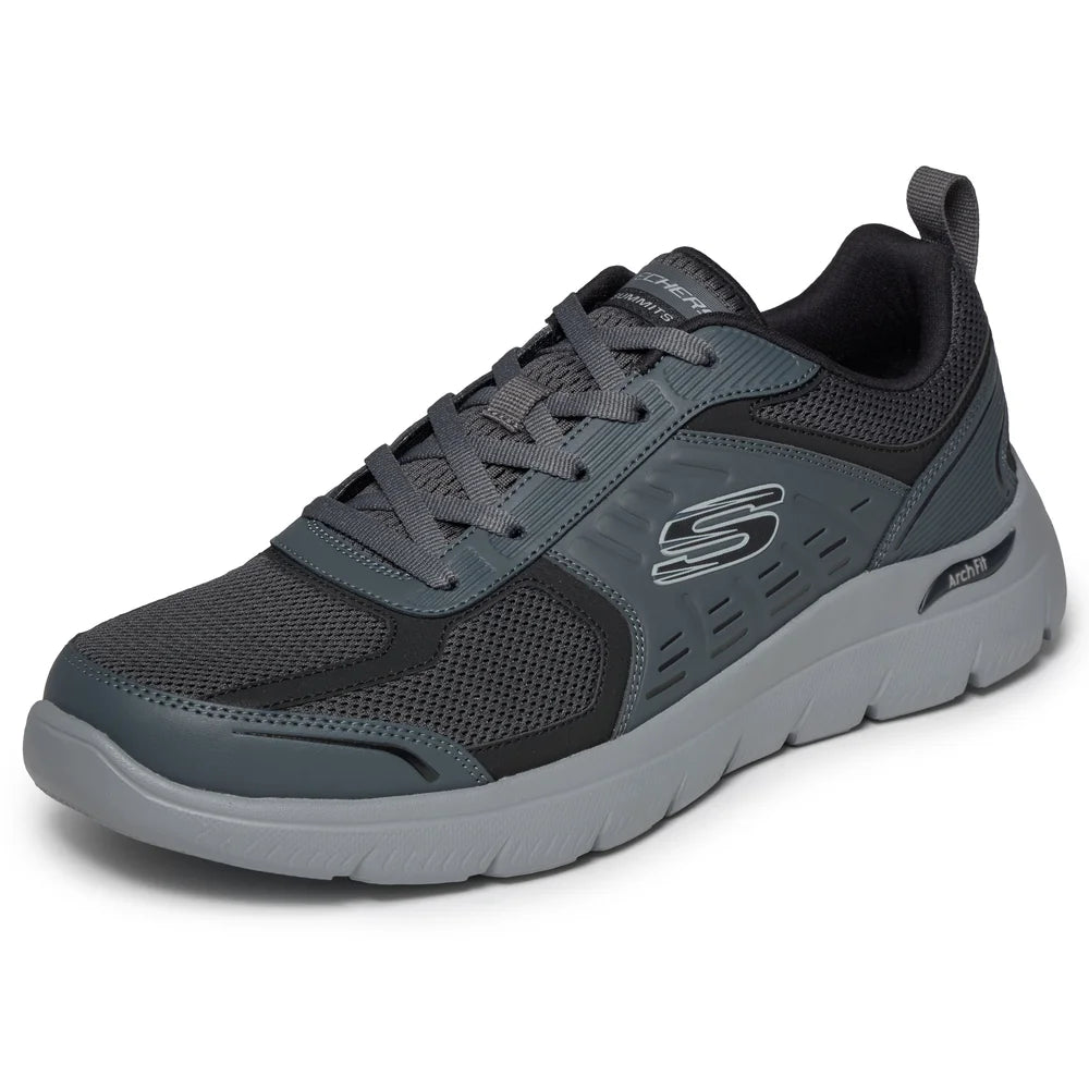 Skechers Arch Fit Summits - Leege Trainer - Charcoal