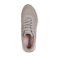 Skechers Slip-Ins Bobs Squad 4 - Staple Look Trainer - Taupe