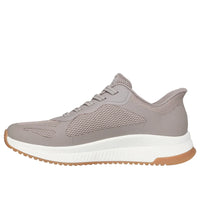 Skechers Slip-Ins Bobs Squad 4 - Staple Look Trainer - Taupe