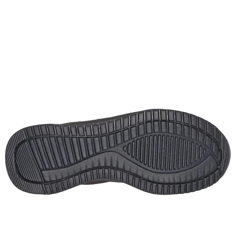 Skechers Slip-Ins Waterproof Bobs Squad 4 - Essential Look Trainer - Black