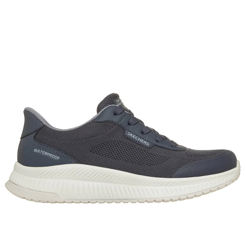 Skechers Slip-Ins Waterproof Bobs Squad 4 - Essential Look Trainer - Dark Navy