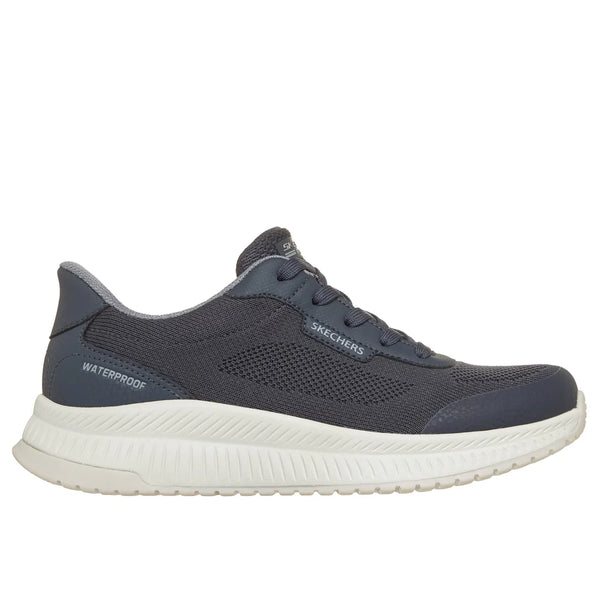 Skechers Slip-Ins Waterproof Bobs Squad 4 - Essential Look Trainer - Dark Navy