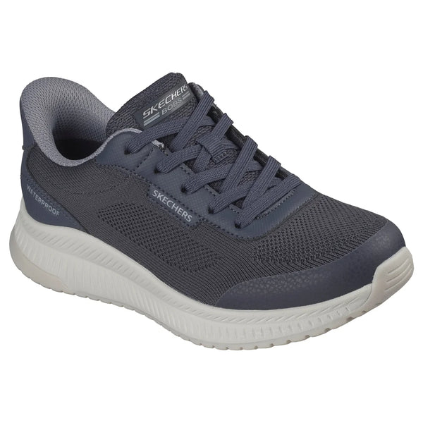 Skechers Slip-Ins Waterproof Bobs Squad 4 - Essential Look Trainer - Dark Navy