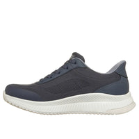 Skechers Slip-Ins Waterproof Bobs Squad 4 - Essential Look Trainer - Dark Navy