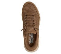 Skechers Slip-Ins Contour Foam - Cozy Fit Natural Ease Trainer - Chestnut