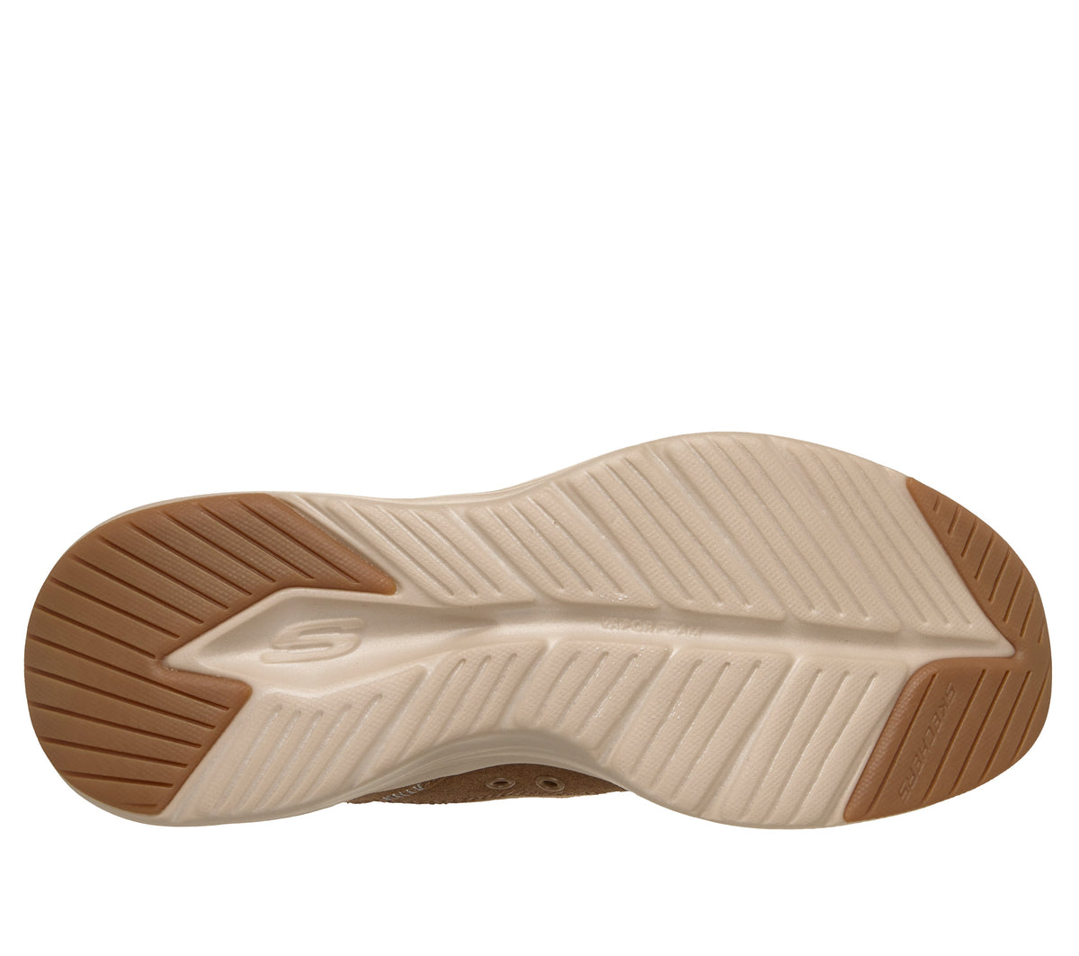 Skechers Slip-Ins Contour Foam - Cozy Fit Natural Ease Trainer - Chestnut