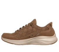 Skechers Slip-Ins Contour Foam - Cozy Fit Natural Ease Trainer - Chestnut