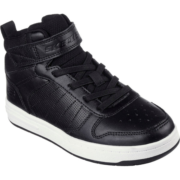 Skechers Smooth Street - Vorrez - Black/White Boots