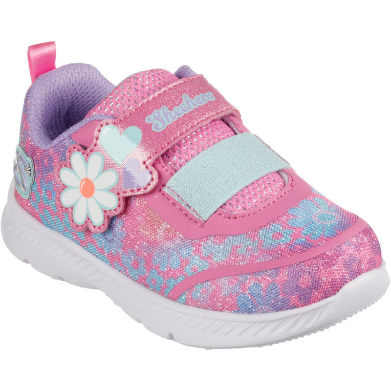 Skechers Comfy Flex 2.0-Dancing Daisys - Pink Multi Trainers
