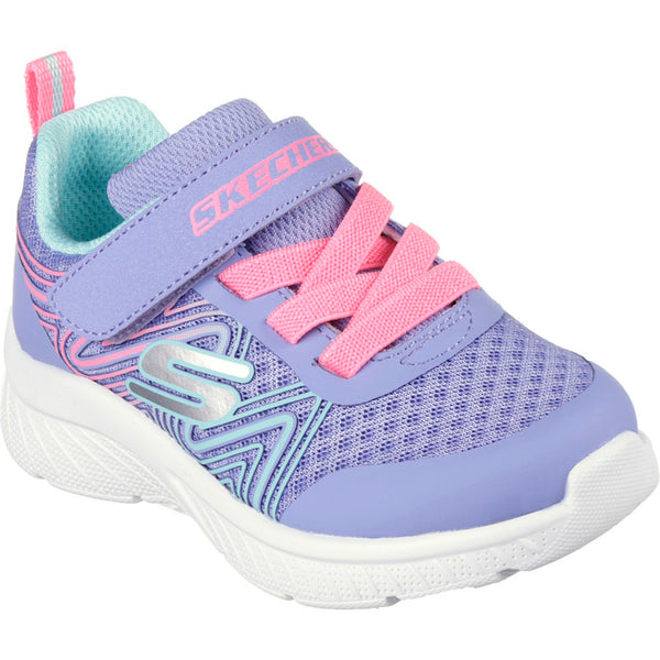 Skechers Microspec Plus - Swirl Sweet - Purple Multi Trainers