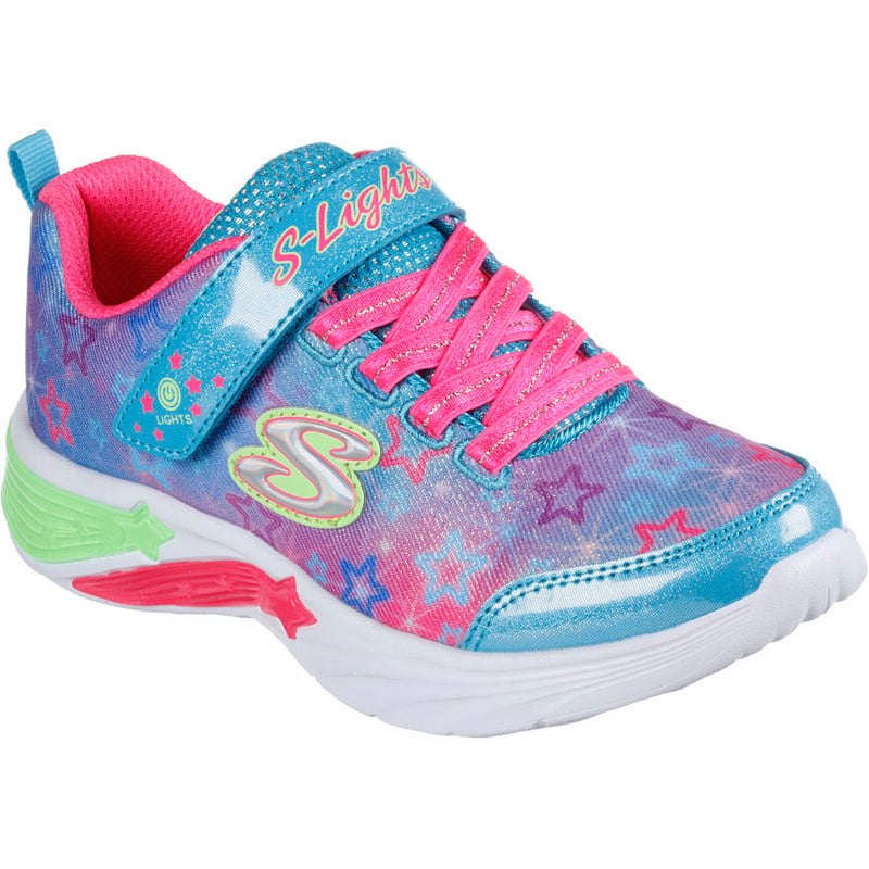 Skechers Star Sparks - Turquoise Multi Trainers