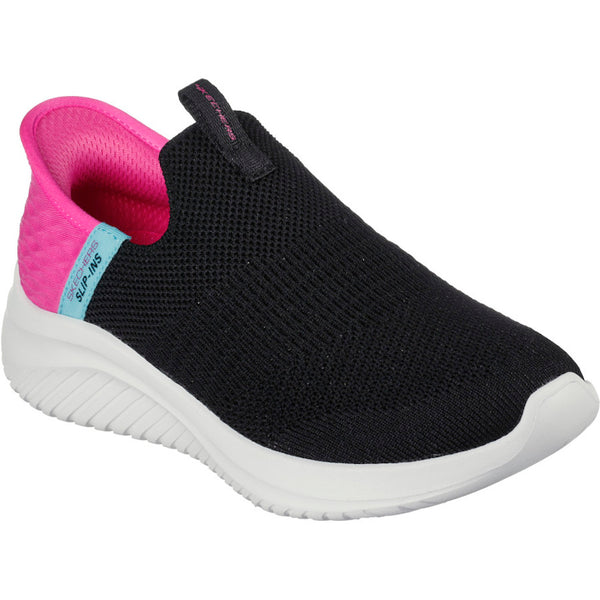 Skechers Ultra Flex 3.0  - Fresh Time - Black/Pink Trainers