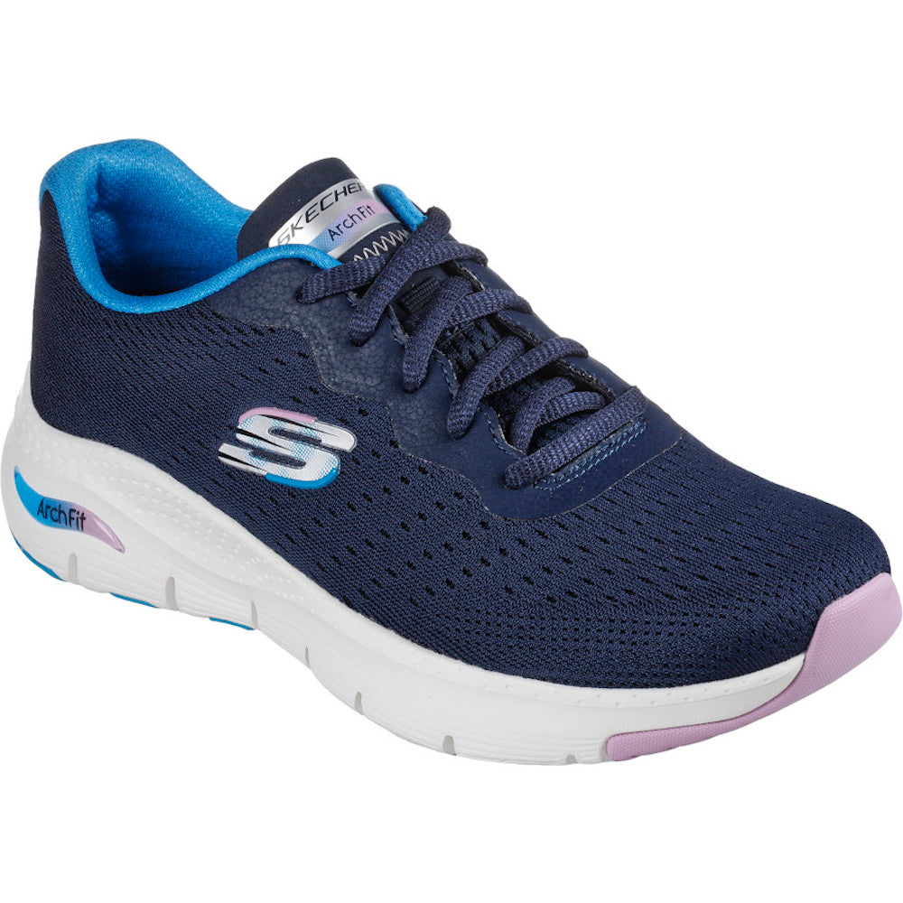 Skechers Arch Fit-Infinity Cool - Navy Multi Trainers