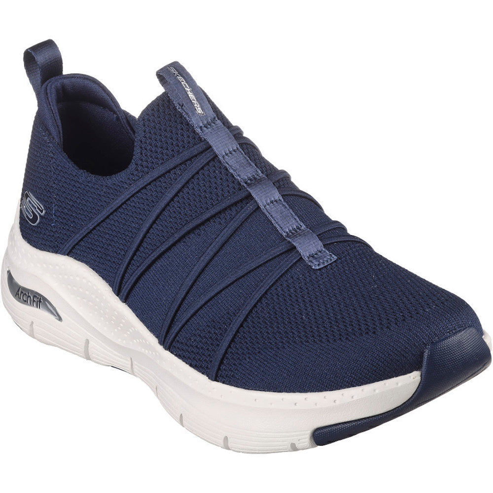 Skechers Arch Fit-All Tied - Navy Trainers