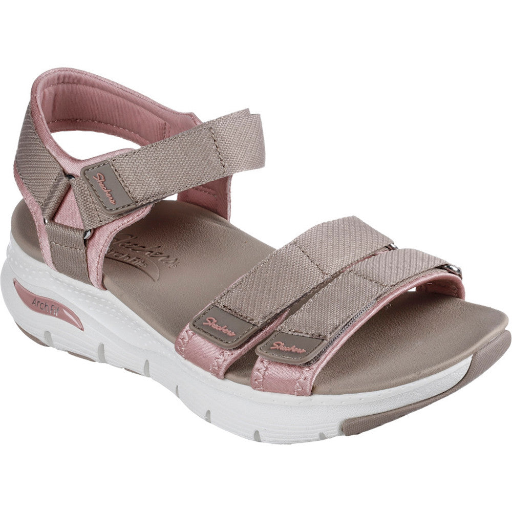 Skechers closed hot sale toe sandals