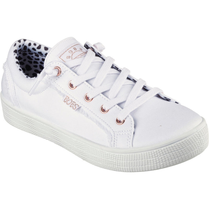 Skechers Bobs B Extra Cute - White Canvas
