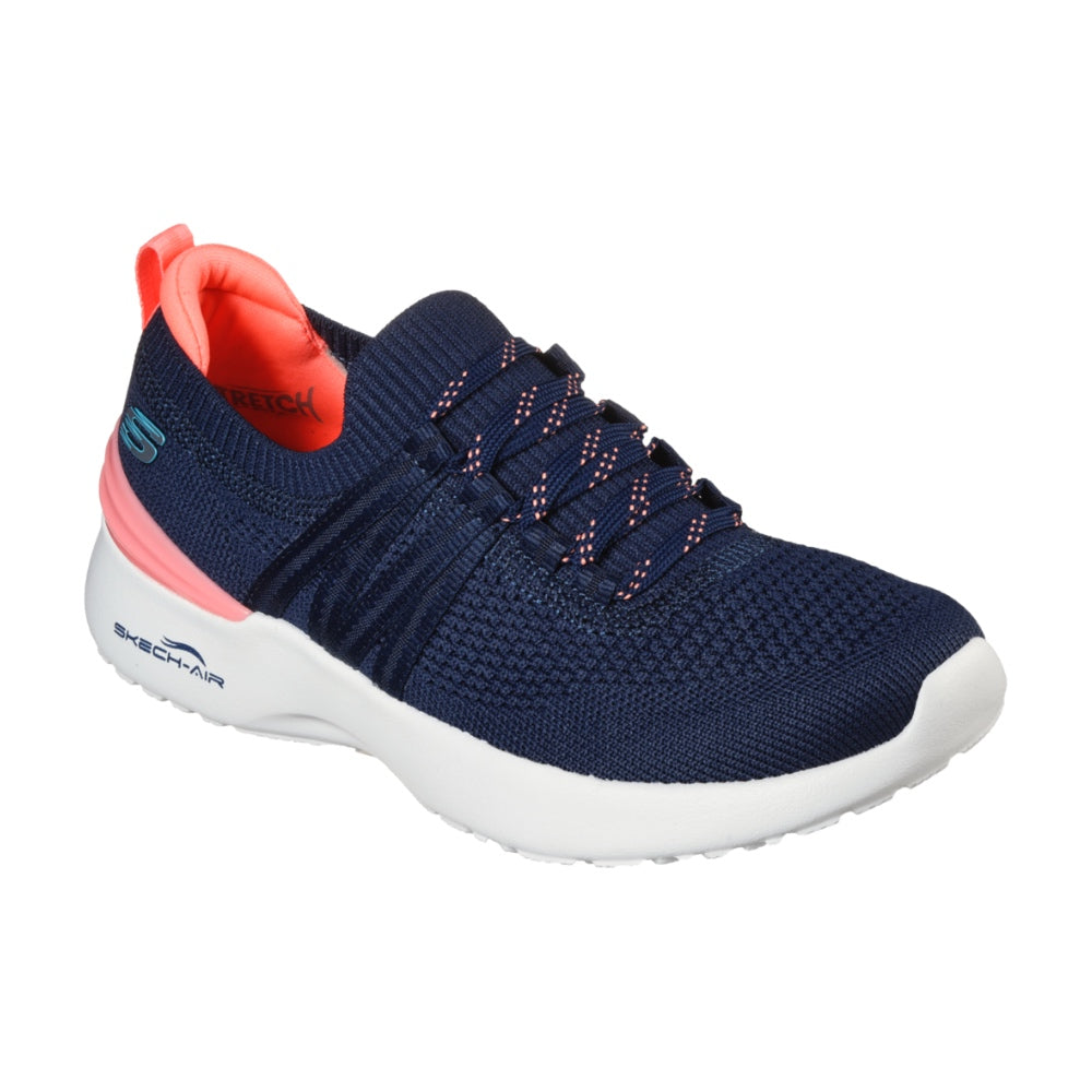 Skechers Skech-Air Dynamight Bright - Navy Coral Trainers
