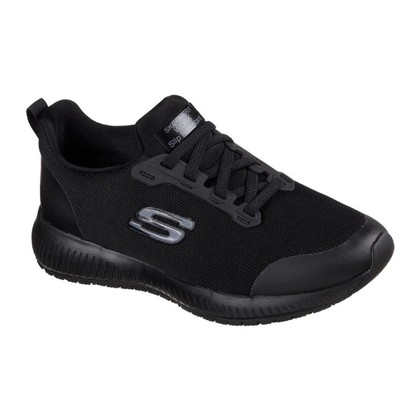 Skechers Squad Sr - Black Trainers