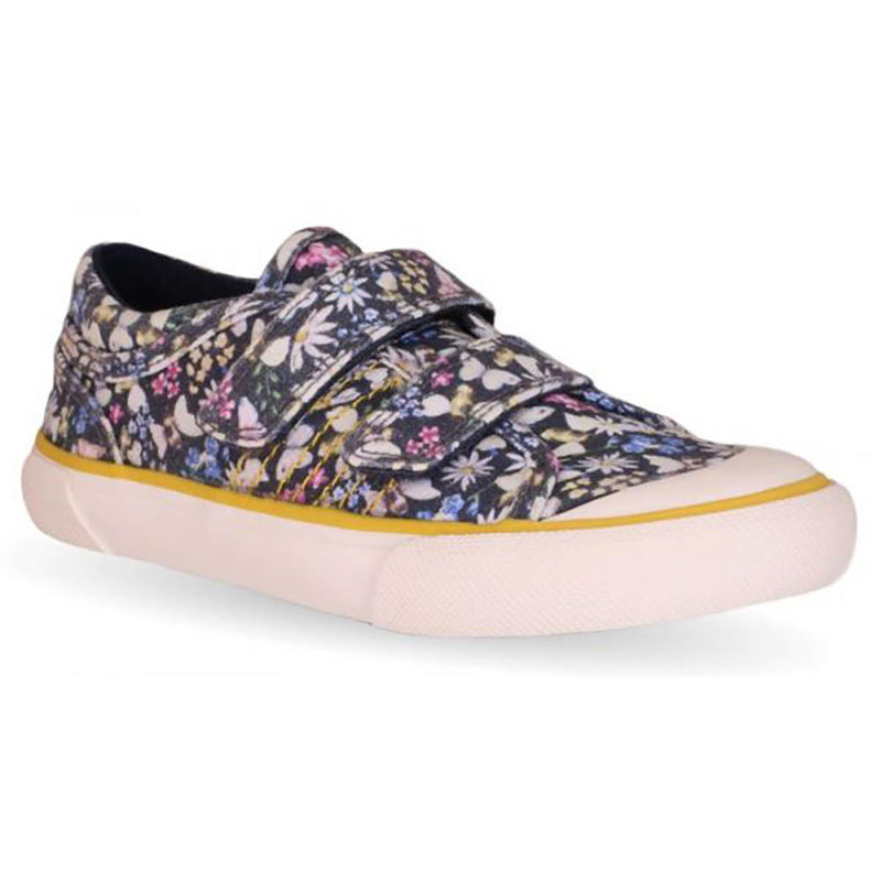 Start-Rite Meadow - Navy Floral Canvas Canvas