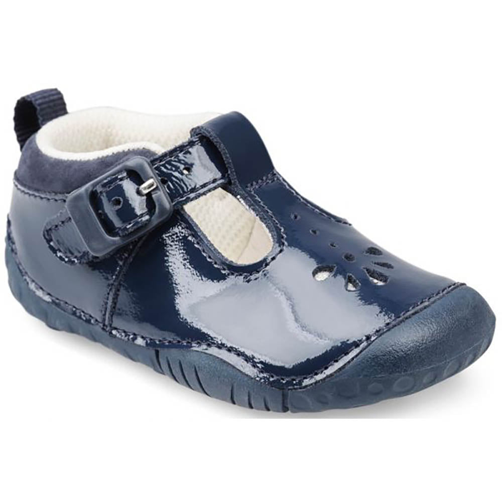 Start-rite Baby Bubble - Navy Patent Pre-walkers