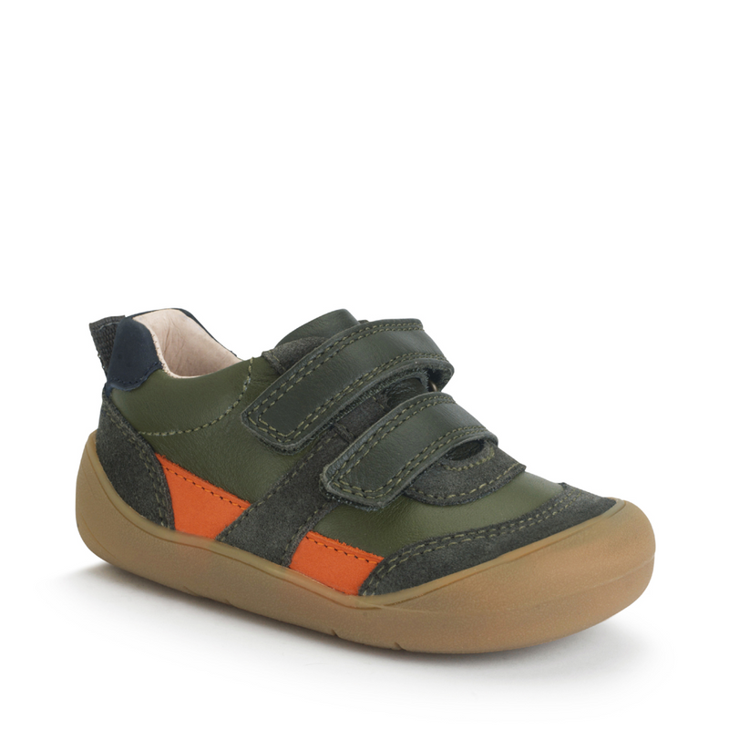 Start-Rite Duel - Dk Green/Orange Shoes