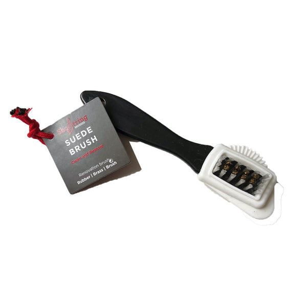 Shoe-String Suede Brush - White