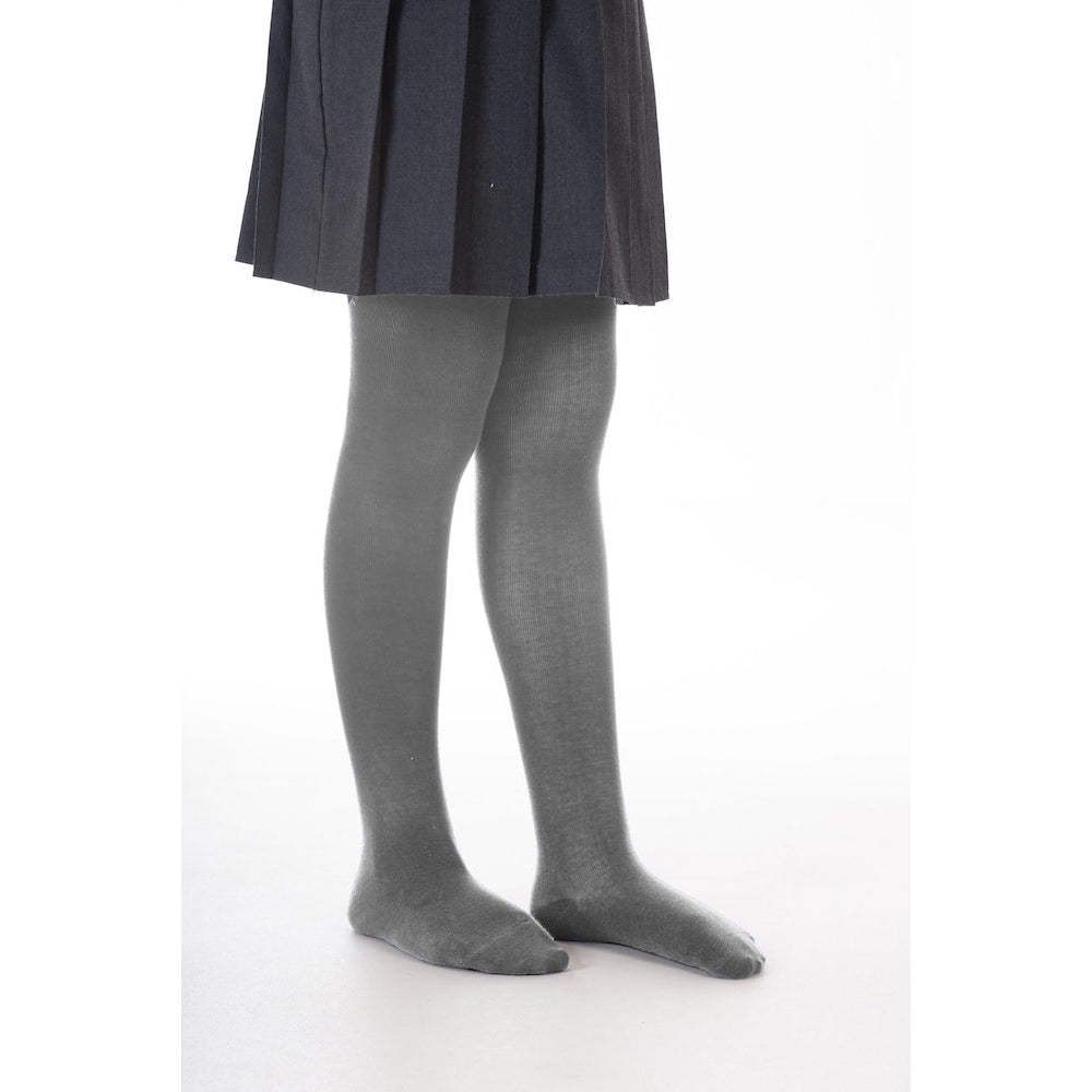 Grey opaque outlet school tights