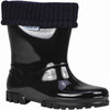 Term Welly with Sock - Black Wellies