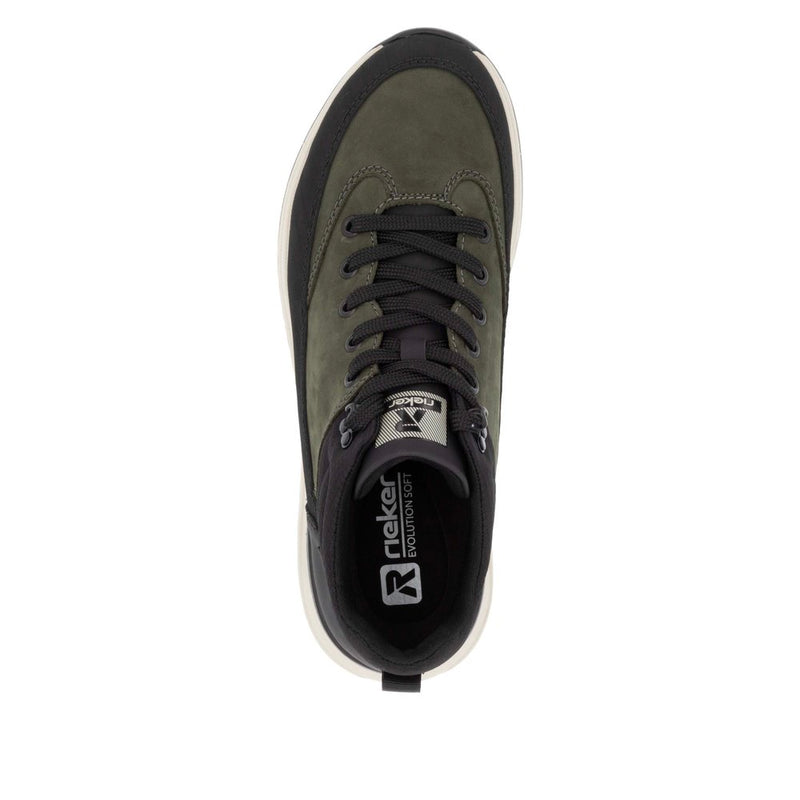 Rieker U0173-54 - Black/Moor Trainers