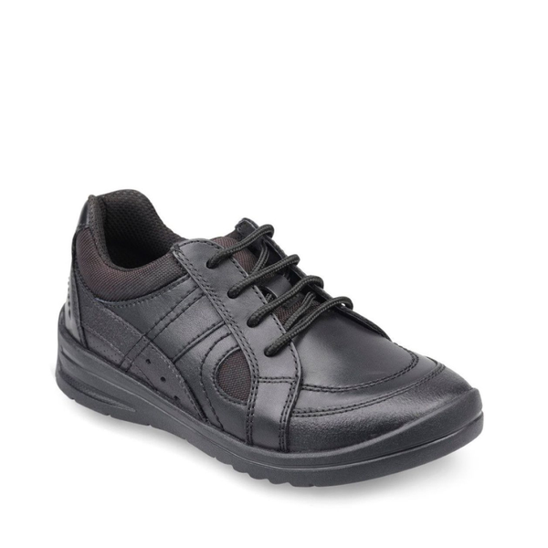 Start-Rite Yo Yo - Black Leather School