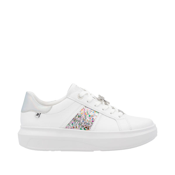 Rieker Sport W1202 - White/Silver Casual