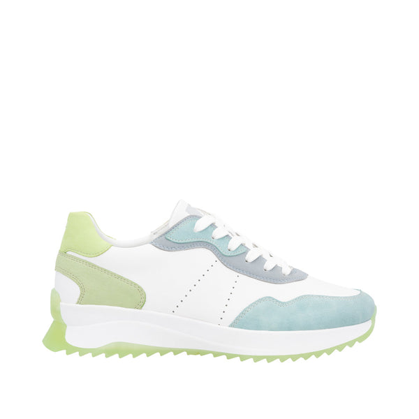 Rieker Sport W1308 - Lagune/White/Blue Trainers