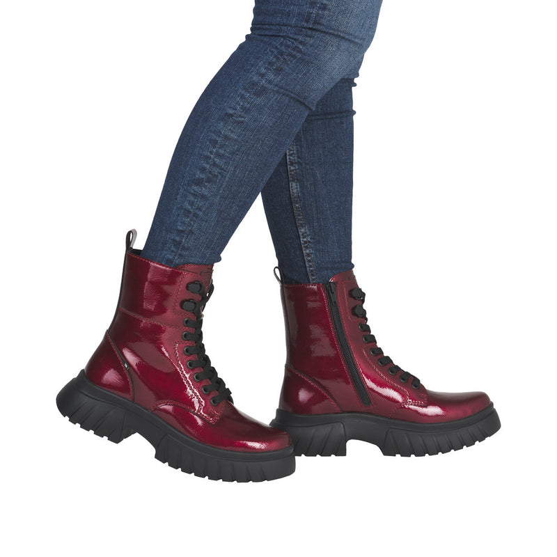 Rieker W1870-35 - Cherry/Red Boots