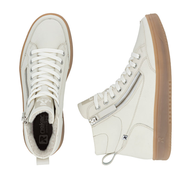 Rieker W1971-80 - Offwhite Boots