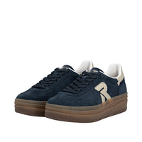 Rieker W3700-14 - Pazifik/Light Gold Trainers