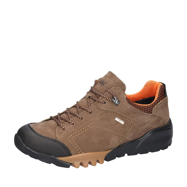 Waldlaufer H-Fritz 729950 Casual Shoe - Brown/Orange
