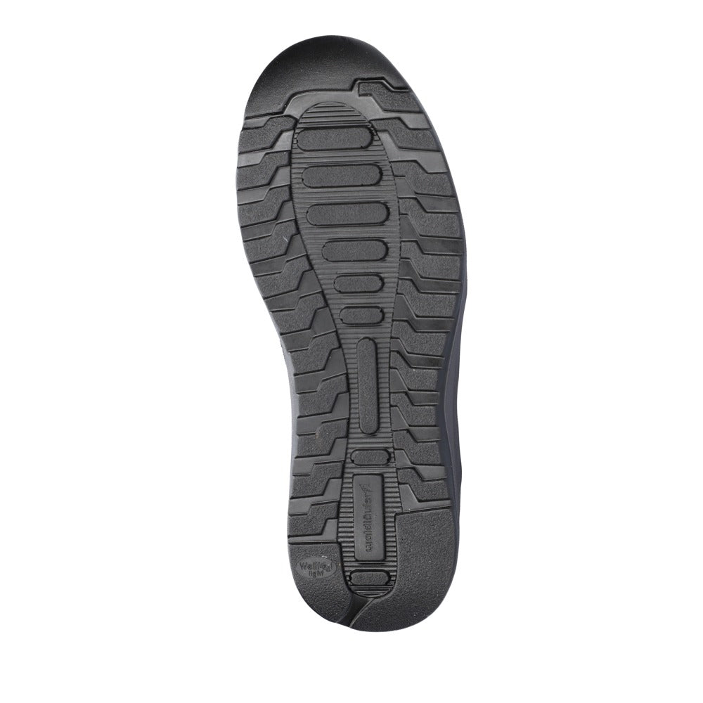Waldlaufer K-John 662001 Casual Shoe - Black/Grey