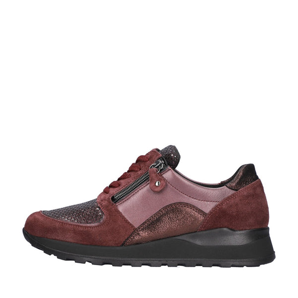 Waldlaufer Hiroko-Soft H64007 Casual Shoe - Bordeaux
