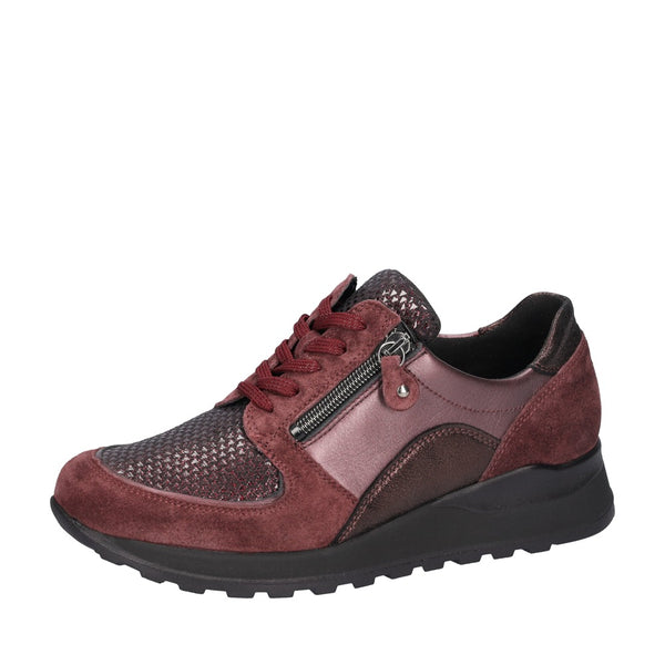 Waldlaufer Hiroko-Soft H64007 Casual Shoe - Bordeaux