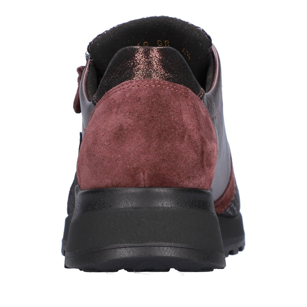 Waldlaufer Hiroko-Soft H64007 Casual Shoe - Bordeaux