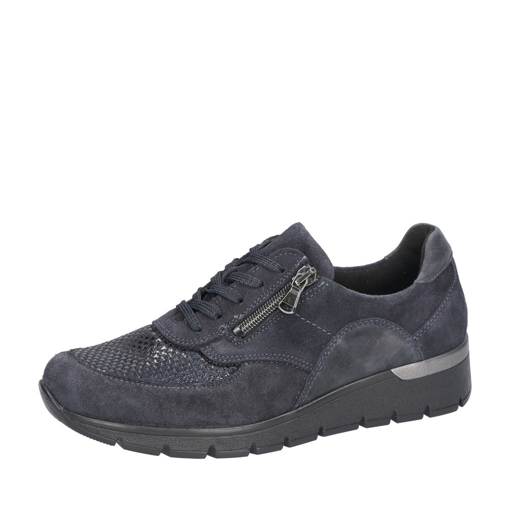 Waldlaufer K-Ramona 626K02 Casual Shoe - Navy Blue