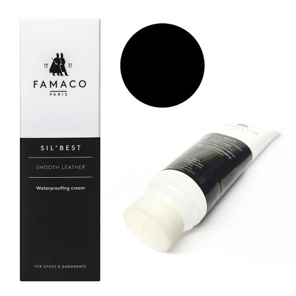 Famaco Waterproofing Leather Polish Cream - Black Polish