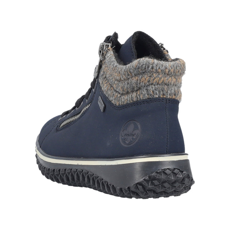 Rieker Z4263-14 - Blue/Grey Boots
