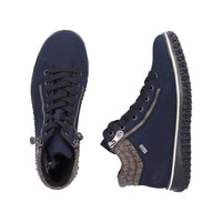 Rieker Z4263-14 - Blue/Grey Boots