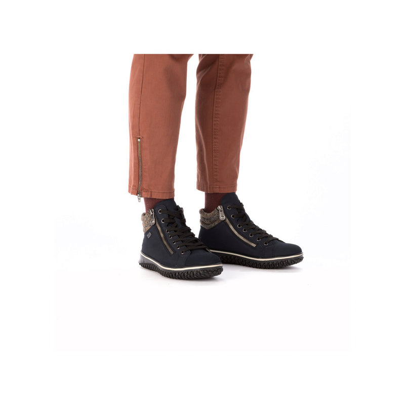 Rieker Z4263-14 - Blue/Grey Boots