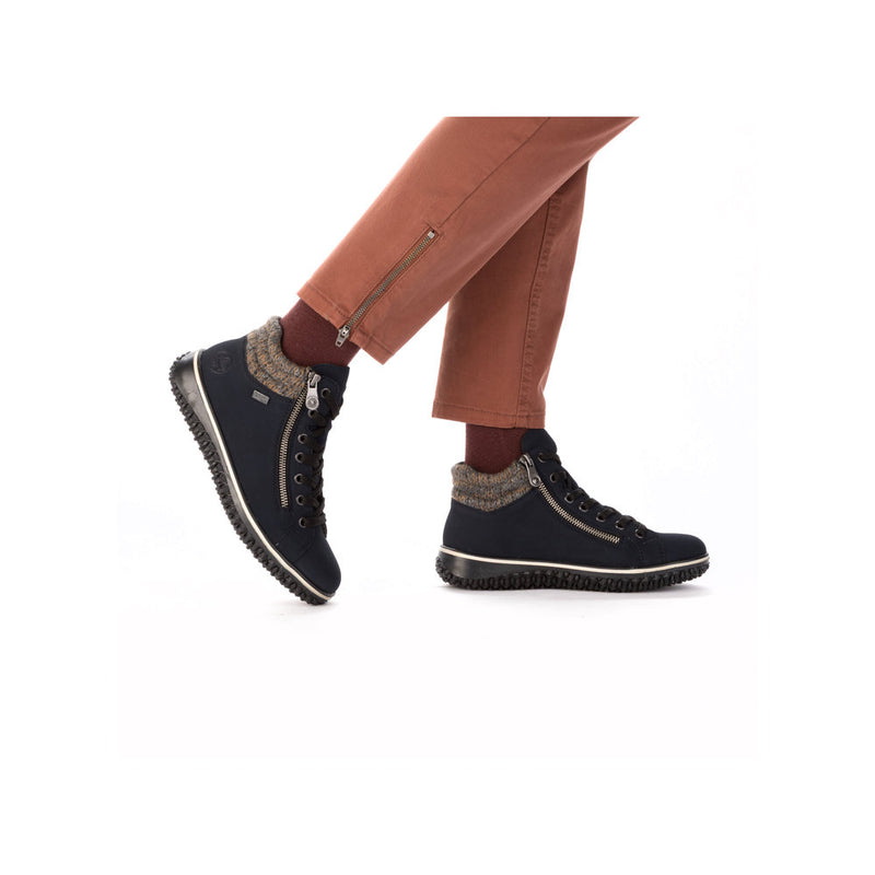 Rieker Z4263-14 - Blue/Grey Boots